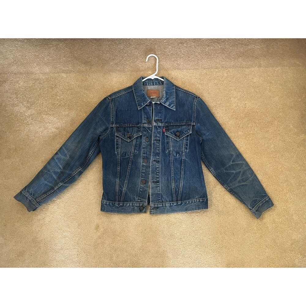 Vintage 70s Levi's Men's Denim Jacket (Medium)